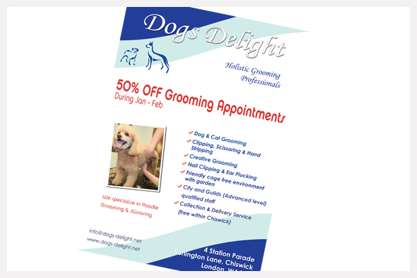 Dogs Delight - Flyer Design