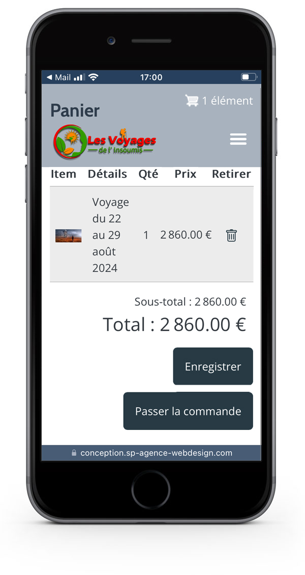 Les Voyages de l'Insoumis - Mobile